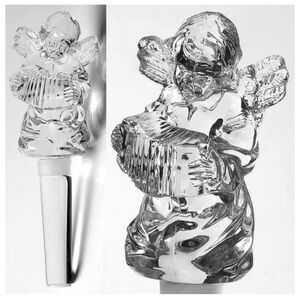 Mikasa Crystal Angel Wine Bottle Stopper